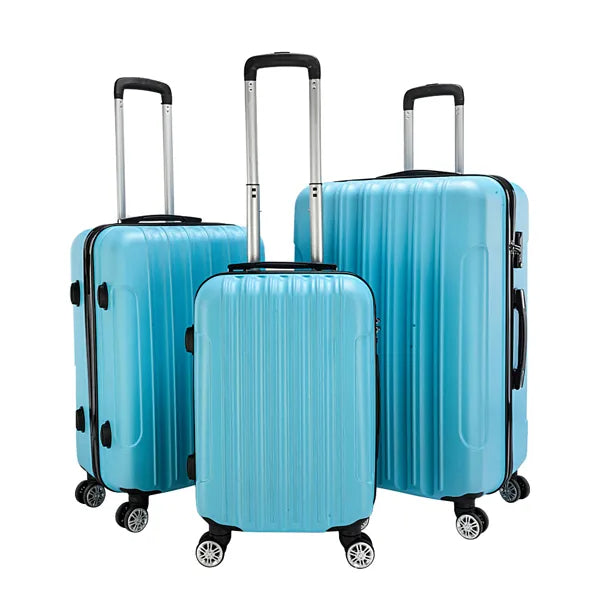 3-in-1 Multifunctional Large Capacity Travelling Storage Suitcase Blue