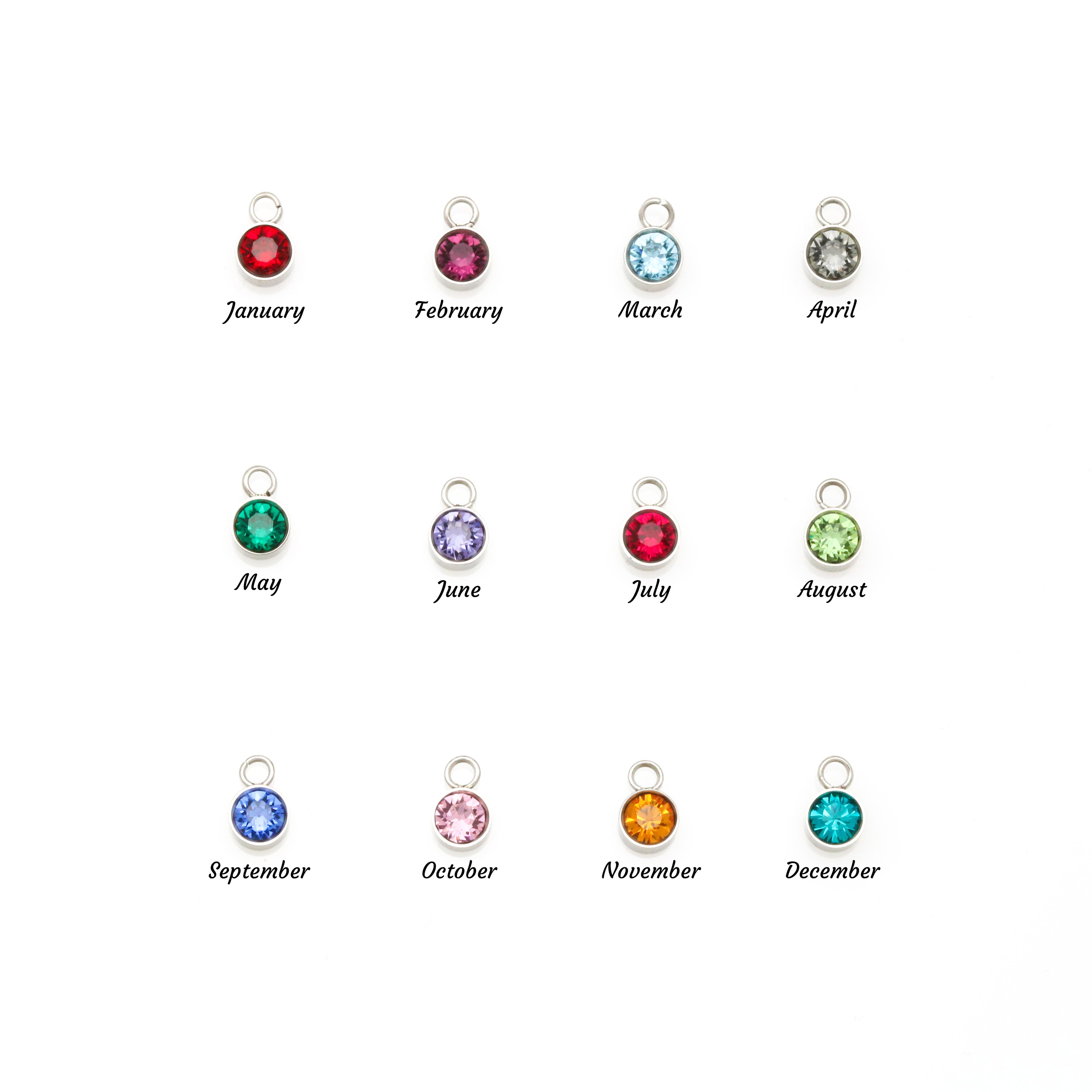 Personalized Name with Birthstone