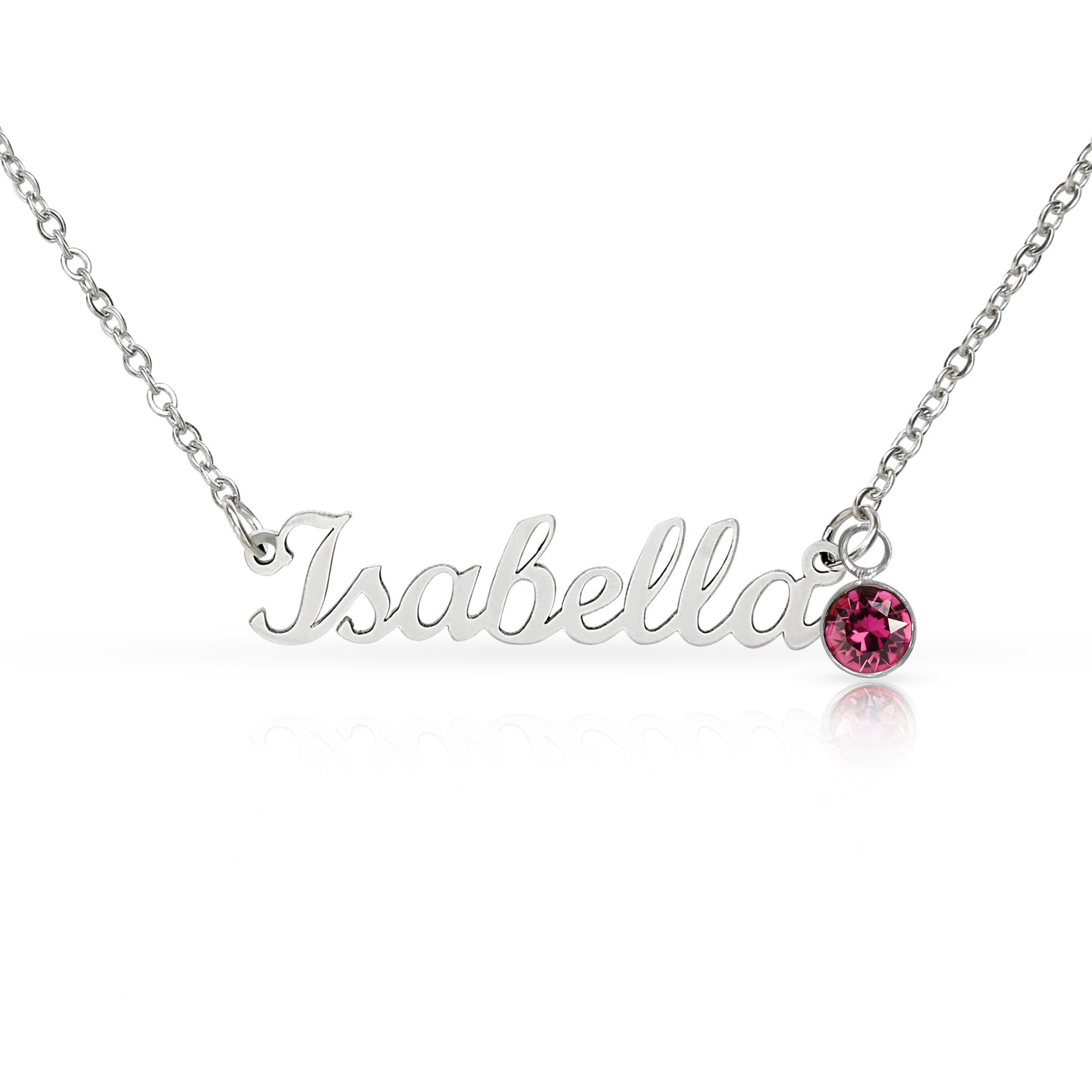 Personalized Name with Birthstone